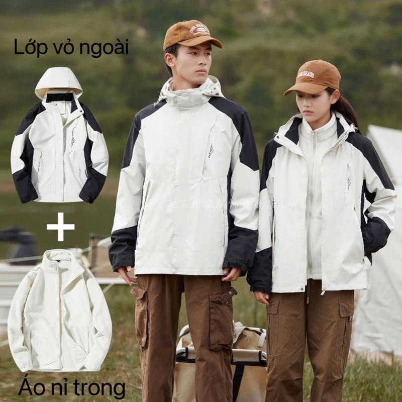 Áo khoác gió nam nữ  , áo khoác dù nam nữ zahan chống nước nhẹ, chống gió, chống bụi Mùa đông Nhung Menswear Jacket Đen ( TF04)