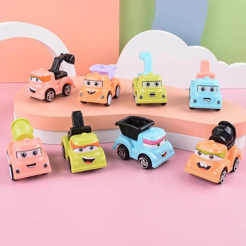 Children's Mini Toys Boy's Return Truck Excavator Engineering Truck Excavator Car Excavator