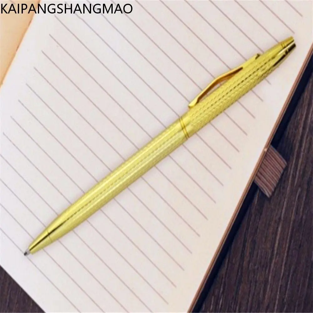 KAIPANGSHANGMAO Smooth Super Durable Stationery Black Ink School Office Supply  Wist Wave Pattern Writing Tools Ballpoint Pen Sign Pen Metal Pen Gel Pen