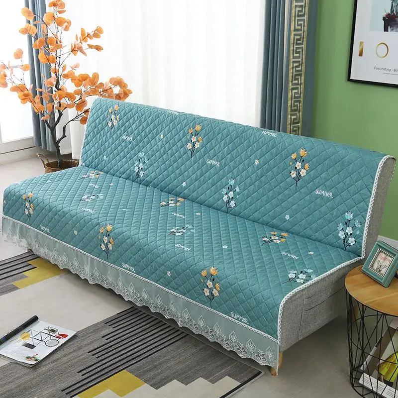 Vải Chăn Giường Sofa Che Phủ Toàn Bộ, Có Thể Gập Lại, Chống Trượt, Thích Hợp Cho Tất Cả Các Mùa, Thiết Kế Đơn Giản, Cỡ Nhỏ Ba Người Sử Dụng Kép, Găng Tay Không Hỗ Trợ, Năm 2024