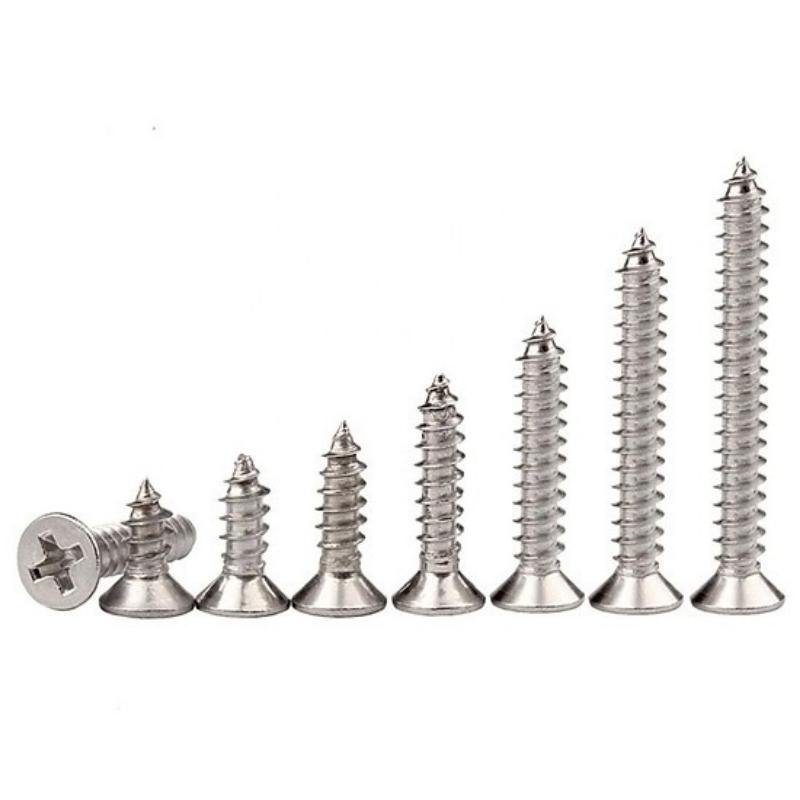 {Wet15}      Vít bắn gỗ đầu bằng 2F - 6F, 4mm / 5mm - Điện Việt 2