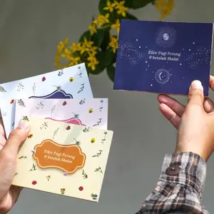 (READY) Buku Dzikir Pagi Petang + Dzikir Setelah Sholat Eksklusif Dilengkapi dengan Audio Dzikir by Ummul Qura - Cover Aesthethic