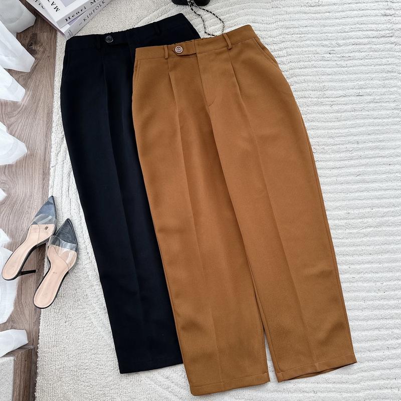  QUẦN BAGGY TUYẾT MƯA LƯNG THUN SAU BIGSIZE 50-90KG Nữ Women Pants 