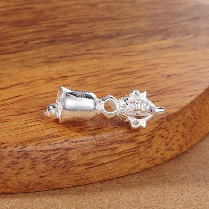 [GIÁ SỈ] Bạc S925: Charm bạc Chùy Kim Cang Cỡ To HTJEWELRY PH110 1