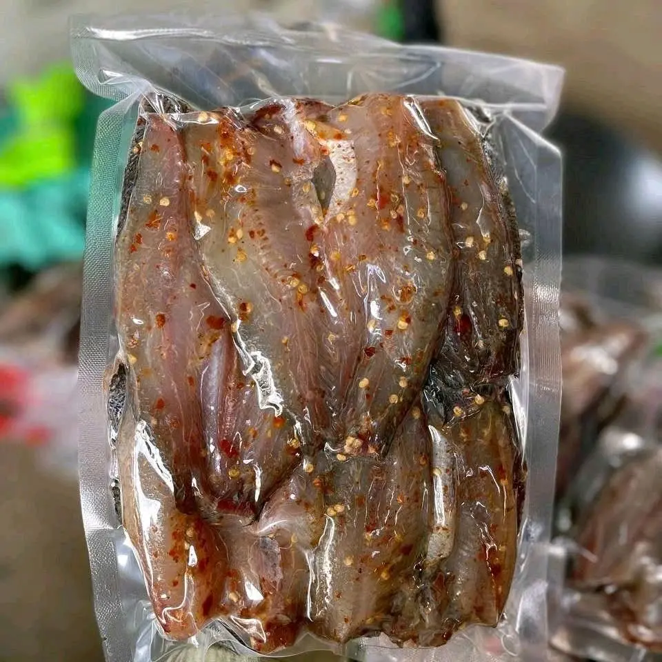 KHÔ CÁ LÓC 1 NẮNG TẨM GIA VỊ (LOAI  CAY 1KG)