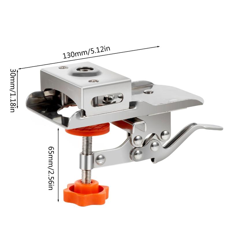Product Introduction of 【Ready Stock】 Woodworking 35mm Hinge Boring Jig For Hole Opener Hole Locator Puncher Aid For Door Cabinets Essential Woodwork Tool 0