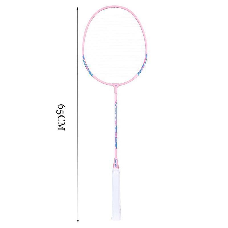 Product Introduction of Lightweight with 3 Shuttlecocks Badminton Rackets Carrying Bag Sports Equipment Double Racquet Set Soft Handle Badminton Set Amateur Beginner 16