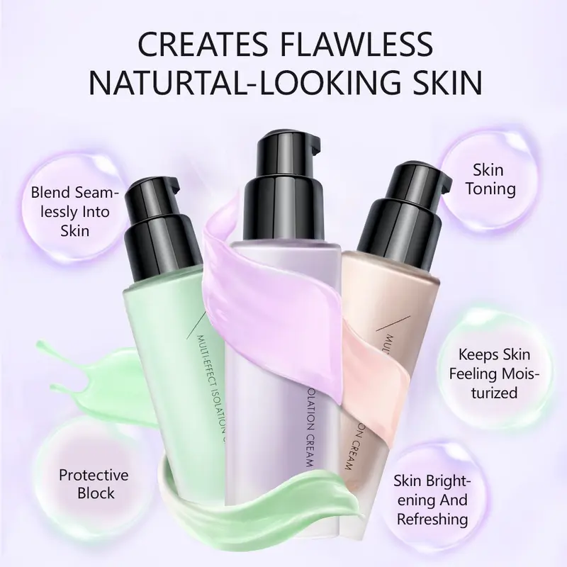 Kem lót kem chống nắng ZEESEA 30g Hỗ Trợ Makeup trang điểm kiềm dầu 3 Màu nâng tông che lỗ chân lông làm mịn da 1
