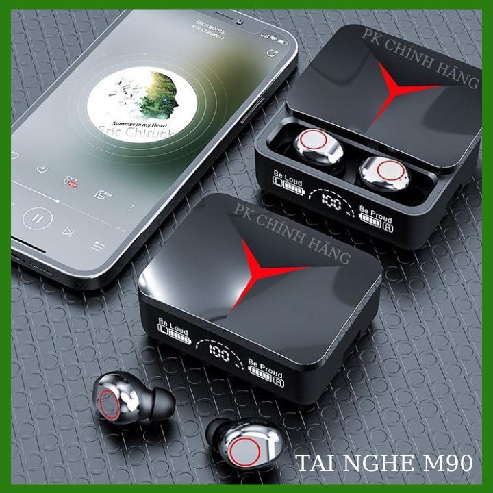   RẺ VÔ ĐỊCH   Siêu Phẩm Tai Nghe Gaming TWS M90 Pro Bluetooth 5.2 - Độ trễ cực thấp âm thanh nổi thể thao,Bass Căng 