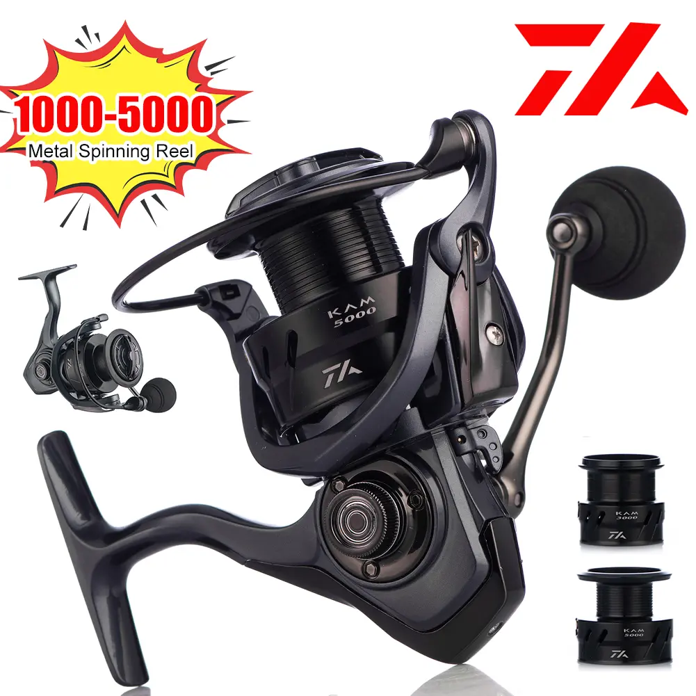 Daiwa Spinning Reel 1000-5000 11kg Cuộn Kim Loại Kháng Tối Đa