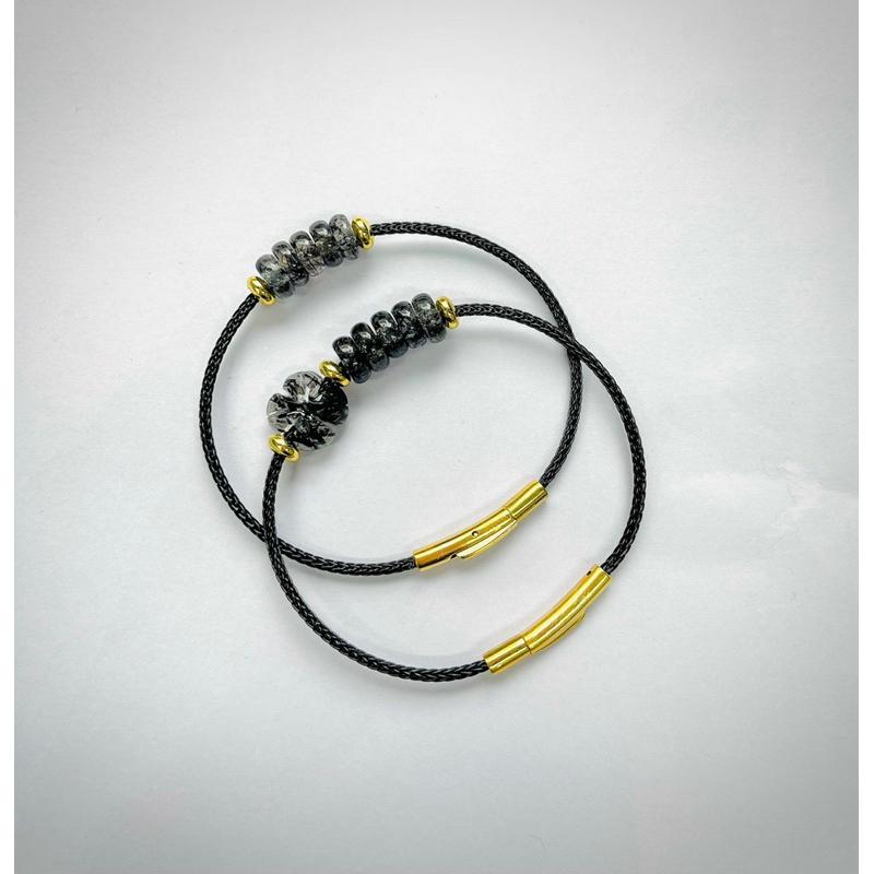 1 cặp chặn vàng có đệm cao su bên trong chặn giữ vòng siêu xinh - KL234 5