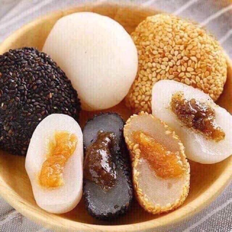Bánh Mochi Đài Loan cô gái mix vị loại 1 thùng 2,2kg ruột 2kg bánh nguyên thùng và tem mac công ty tự mix đôi khi màu sẽ k đồng đều - Đồ ăn vặt Thuỷ béo Food Cake Thức Ăn Snack