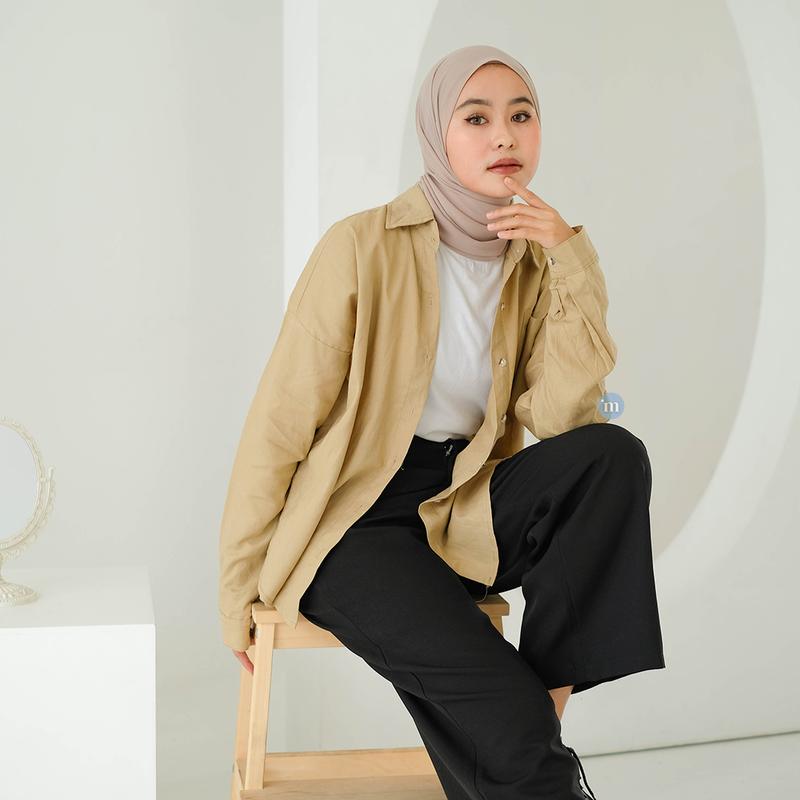 FUJI Linen Shirt | Kemeja Linen MARU 3