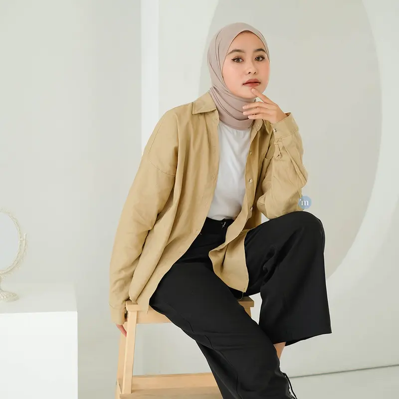 FUJI Linen Shirt | Kemeja Linen MARU 3