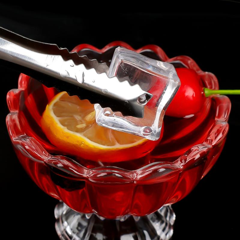 Product Introduction of Stainless Steel Ice Cube Tongs Portable BBQ Meat Tongs Mini Grill Toasted Food Clamp Party Candy Buffet Bar Kitchen Tools 16