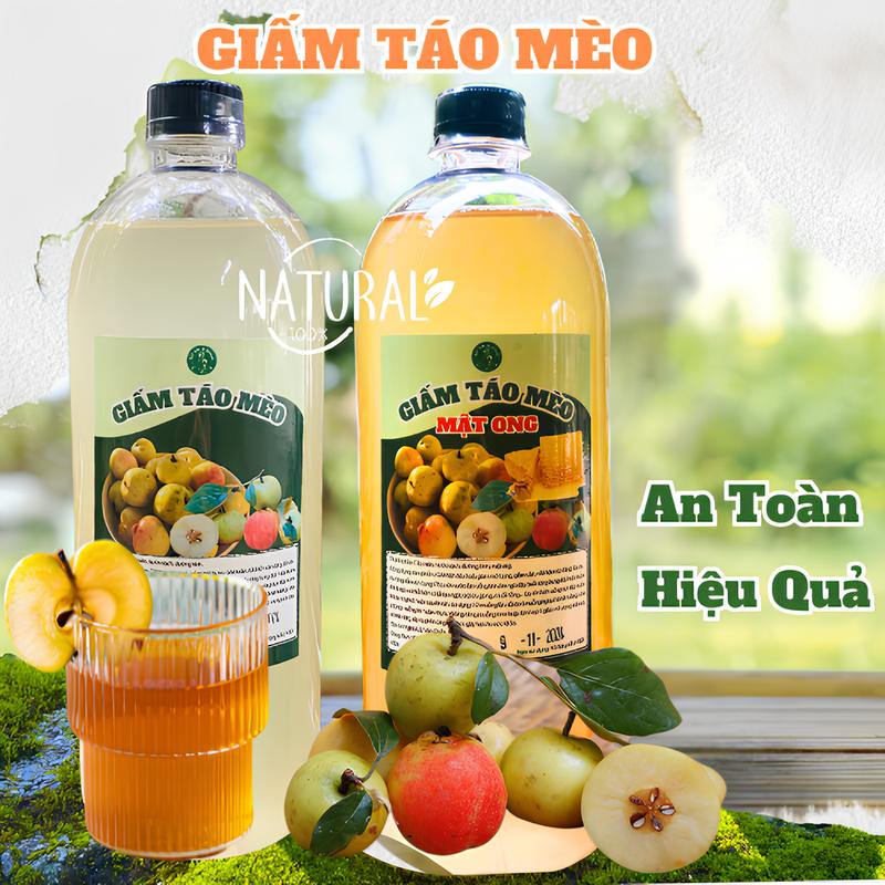 Giấm táo mèo hữu cơ, Dấm táo mèo đặc sản Yên Bái