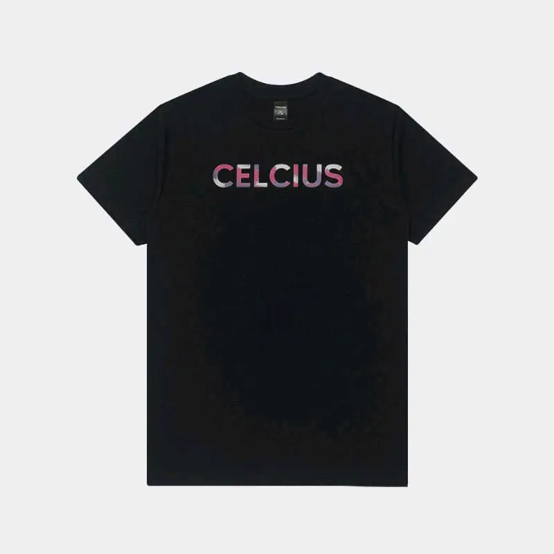 T-SHIRT | KAOS CELCIUS BELAKANG POLOS TRYUUU4668 TERBARU BEST SELLER - KAOS CELCIUS HITAM UNISEX Hitam Putih Katun