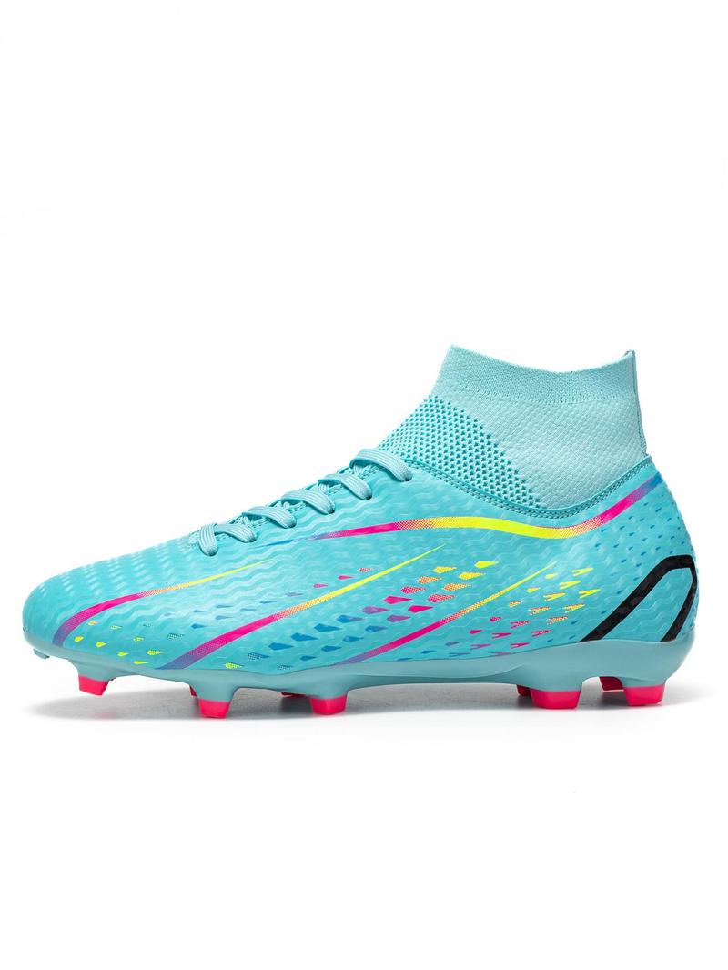 Product Introduction of Women's Professional Football Shoes, High Top Lace Up Soccer Shoes, Outdoor Football Cleats, Ag/Fg Long Nail Shoes, Training & Competition Shoes 16