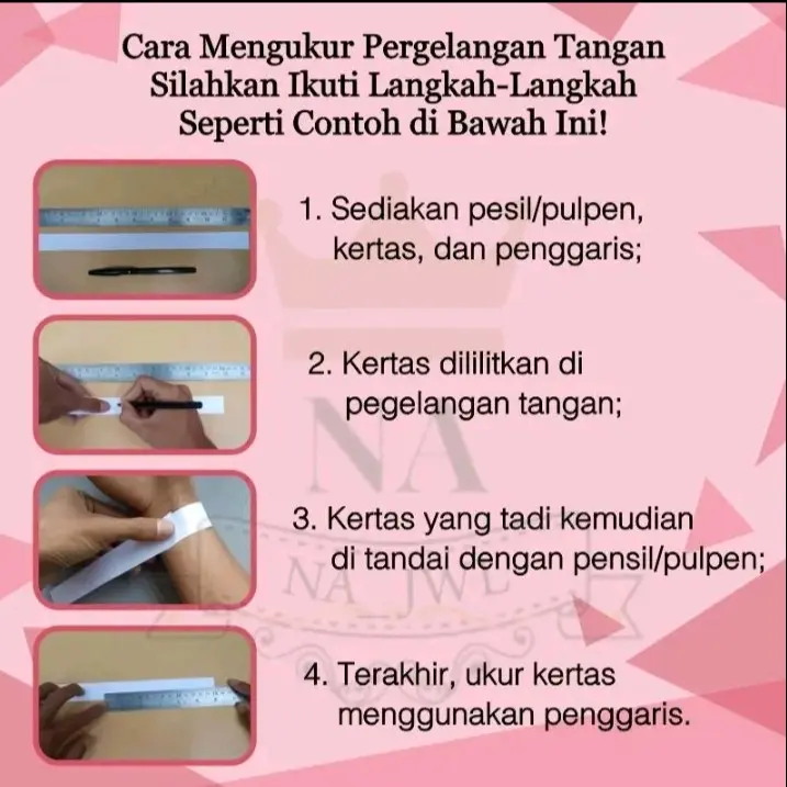 Gelang Serbuk gading model lancip Perempuan Laki-laki 2