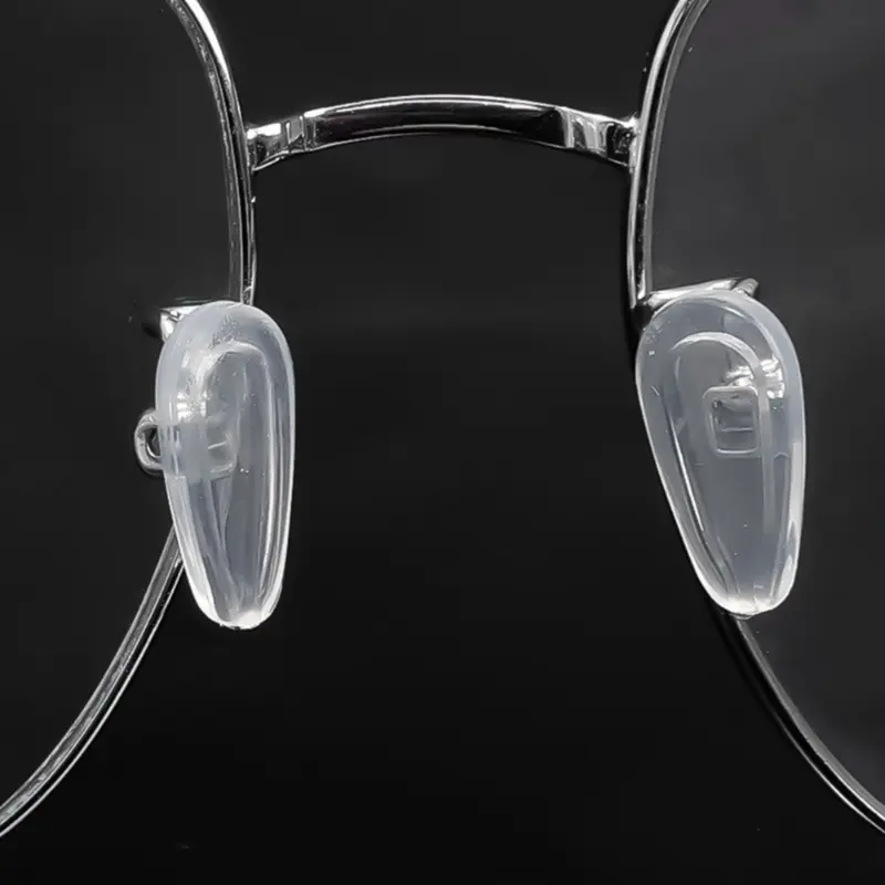 Bộ Đệm Mũi Đai Ốc Vít, 20 Cái, Dụng Cụ Phục Hồi Phụ Kiện Kính Mắt, Đệm Mũi Silicon, Bao Gồm Tuốc Nơ Vít, Cầm Tay, Chống Trượt, Bộ Phục Hồi Quang Học, Thích Hợp Cho Kính 4