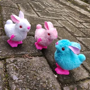 Mainan Kelinci putar "8312" - Mainan kelinci bulu putar