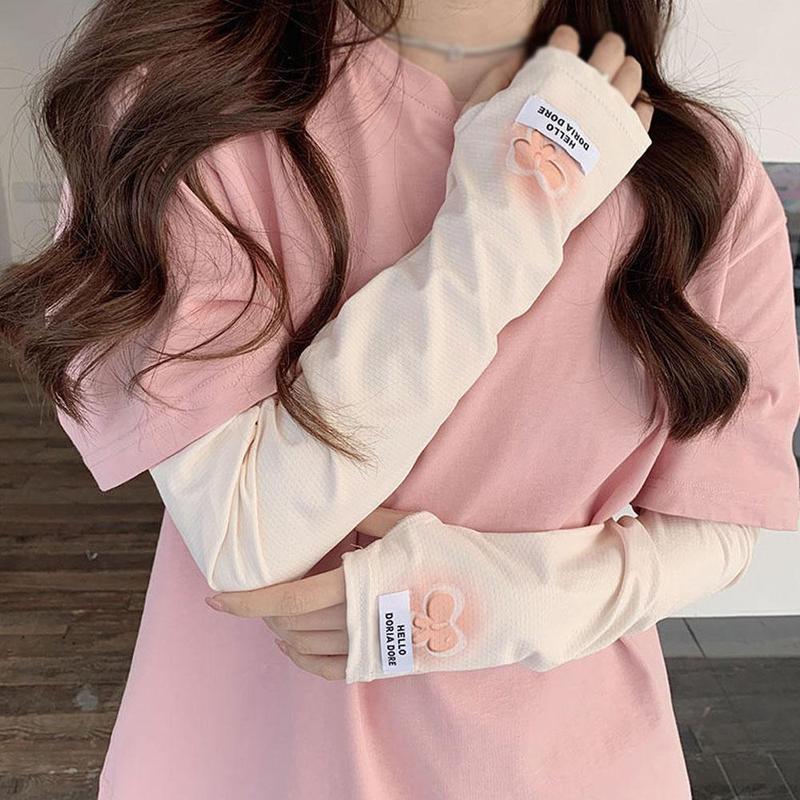 Product Introduction of Băng tay hình bướm tay áo chống nắng găng tay lái xe dài bảo vệ cánh tay ngoài trời thích hợp cho mùa hè 20