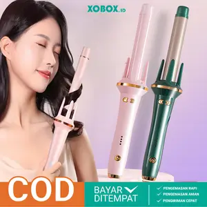 Catokan Sisir Curly Otomatis Keriting Rambut Catokan Ceramics 25mm Hair Curly HM1005