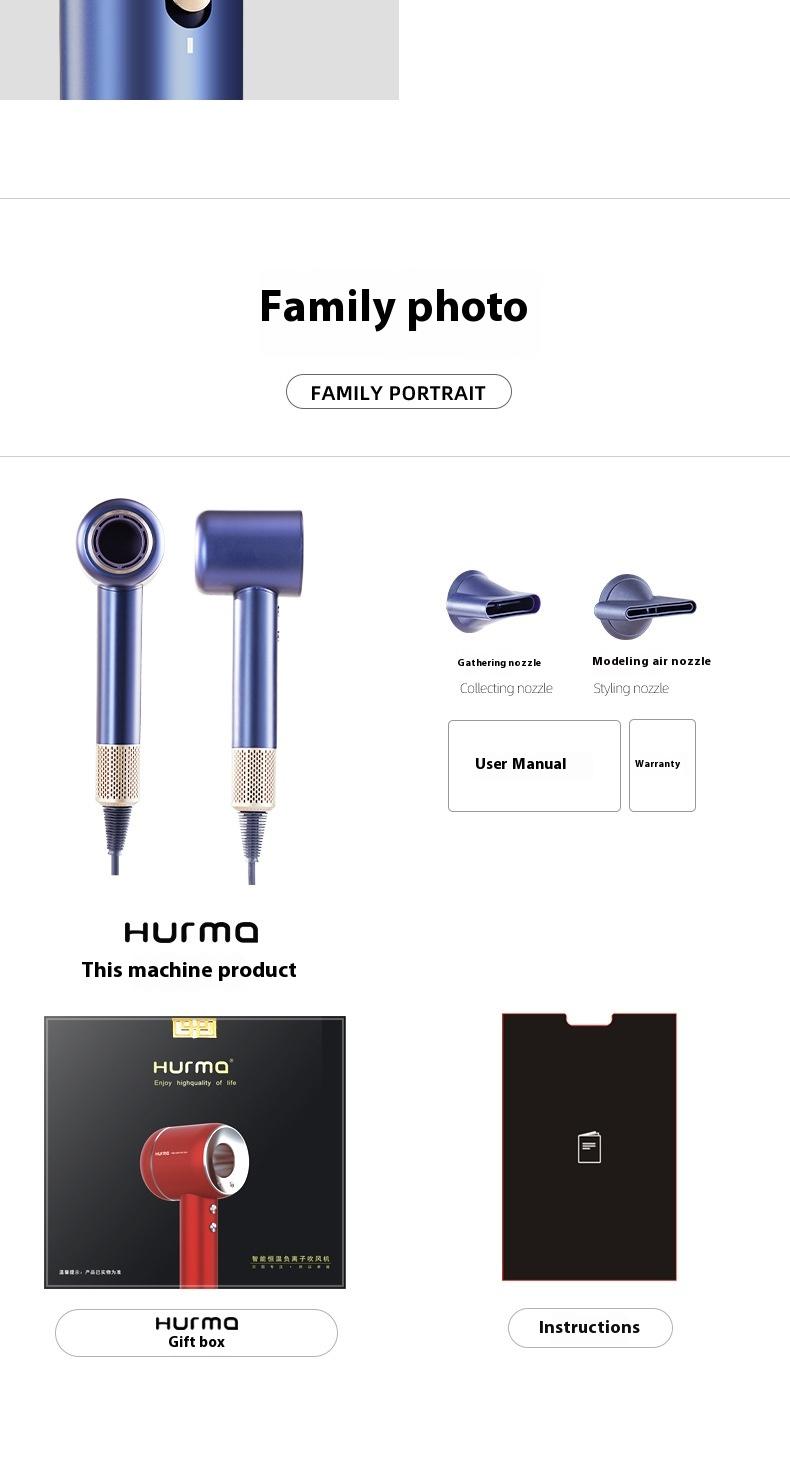 Product Introduction of Negative ion hot air comb, hair dryer, straight hair comb, curling iron, large hair dryer, hair dryer, electric hair dryer, high-speed hair dryer 35