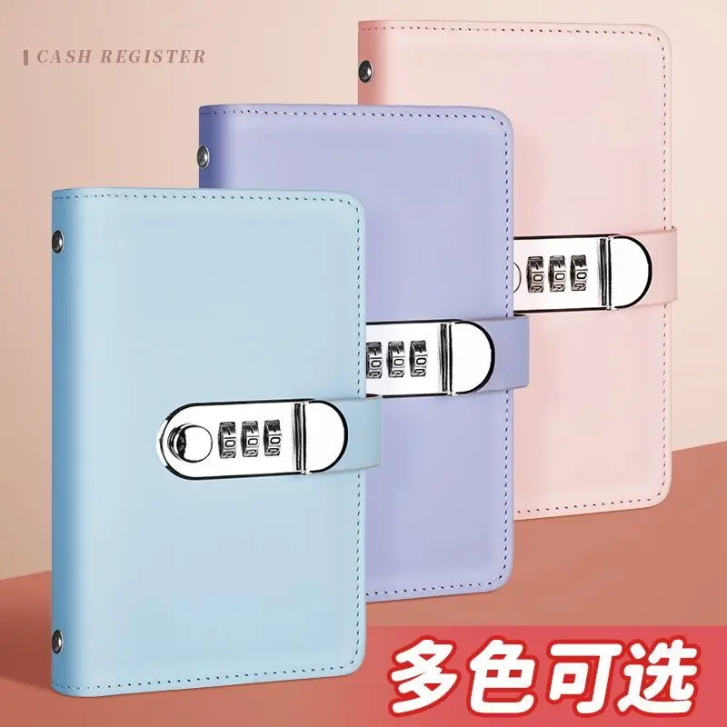 Sách Tiết Kiệm Tiền Mặt, Khóa Mật Khẩu, Mới, Kẹp Tiền Mặt, Sách Lưu Trữ Tiền Mặt, Sách Kế Toán, Tiết Kiệm Tiền, Có Thể Đựng Tiền, Tiền Giấy 0