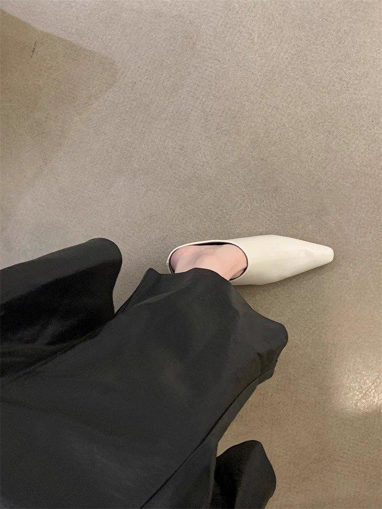 Product Introduction of Pointy heels for women Large size Special-shaped with rubber slip-on 15