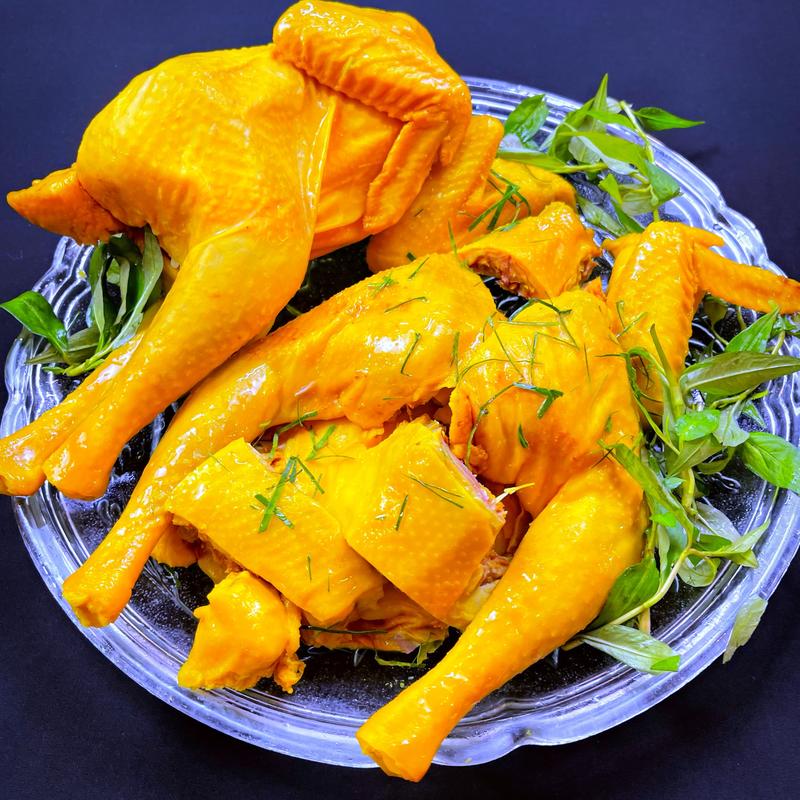 Bán Lẻ Giá Sỉ Lô Hàng Lễ Combo 2 Con Gà Ri Ủ Muối Kèm Mắm Tắc Bà Trùm Wongnai (mã ko đầu ko chân) Food Thức Ăn