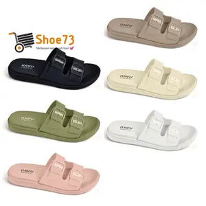 LUOFU E 7188 -B2K5WS SIZE 36-40 ORIGINAL l Sandal Selop ban 2 jelly wanita l Sendal kokop cewek impor