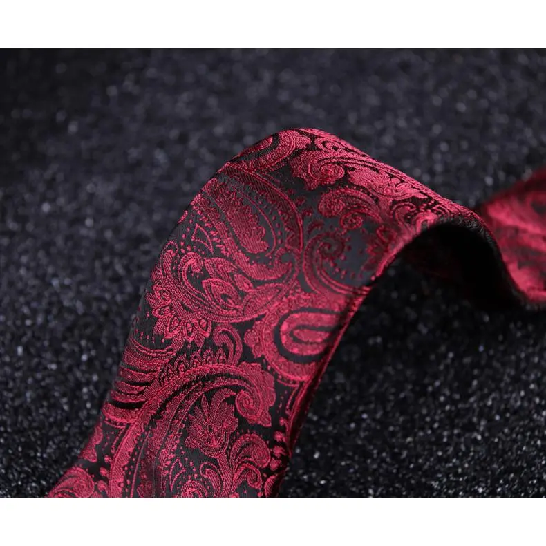 Cà Vạt Polyester, Thiết Kế Hoa Hạt Điều Paisley, Dành Cho Bộ Com Lê Nam, Phong Cách Công Sở Và Trang Trọng, Thích Hợp Cho Đám Cưới, Phiên Bản Hẹp, Rộng 6Cm, Phong Cách Thường Ngày nơ  cài  áo  cử  nhân tie  accessories chuyển  vạt  da 4