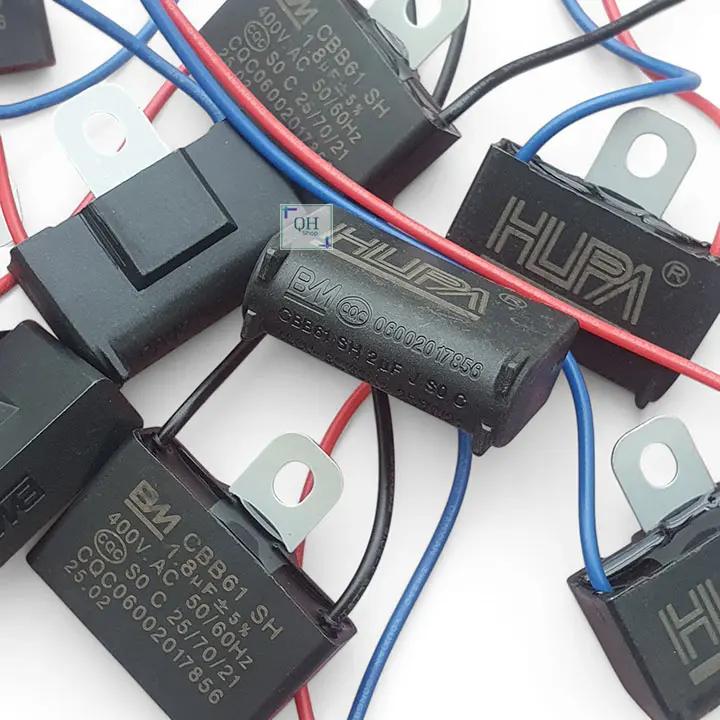 ComBo 3 Tụ Điện , Tụ Quạt , Tụ đề Loại 1.8uF , 2.0uF Hàng Chuẩn Thông Dụng Sử Dụng Cho Quạt