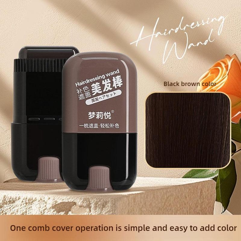 Product Introduction of Waterproof And Sweat-proof Hair Dye Comb Korean Hair Dye Comb Applicator Long Lasting Hair Color Pen Stick For White Gray Hair 24