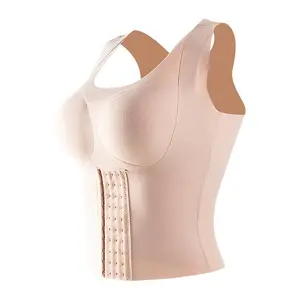 Korset Long Torso Bra Seamless Kancing Pengait