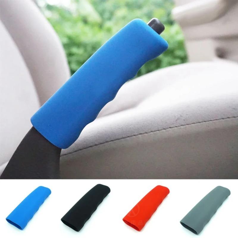 Product Introduction of Hand Brake Set Universal Car Handbrake Sleeve Silicone Gel Cover Anti-Skid Auto Parking Brake Accesorios Para Auto De Mujer E36 2