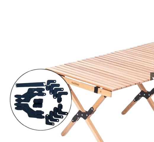 Pat (Bas) - Phụ Kiện Xếp Gọn Cho Bàn Ghế Xếp – Dùng Cho Bàn 2 Chân - Bàn 3 Chân - Tặng Vít Đi Kèm 0