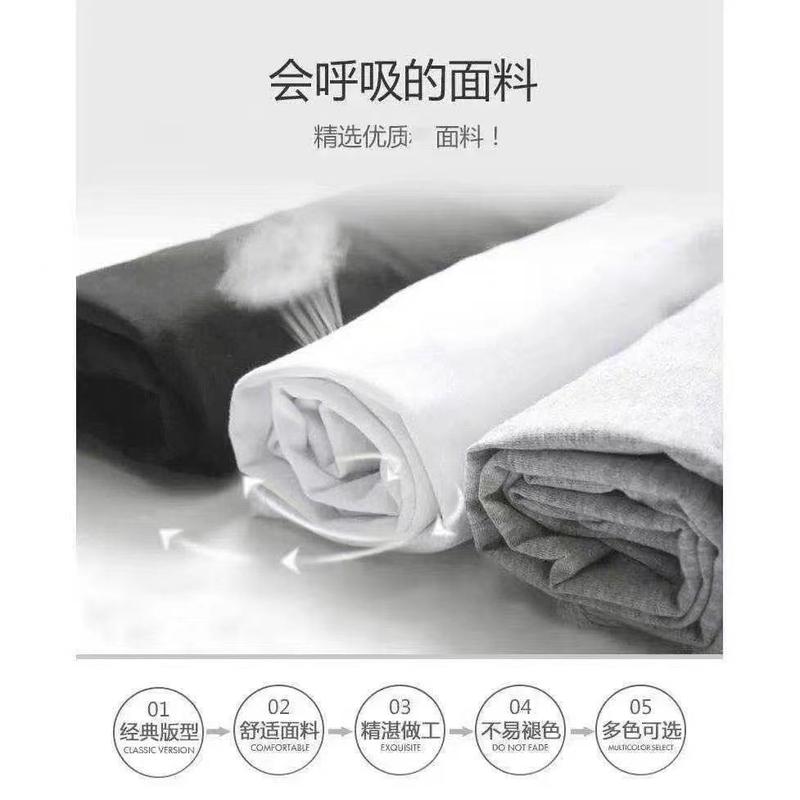 Product Introduction of Áo Thun Cổ Điển Phong Cách Mỹ, Ngắn Tay, Thiết Kế In Chữ, Phong Cách Hiphop Đường Phố Cao Cấp, Thích Hợp Cho Bé Trai Và Bé Gái, Áo Dài Trung Bình Mùa Hè Menswear Unisex 2