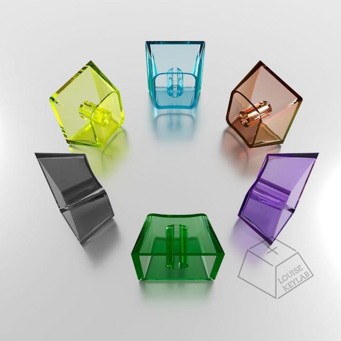 Urutan R1 R2 R3 R4 Keyboard Jual Keycaps 1U Cherry R1 R2 R3 R4 Glossy Clear Crystal Tebal ...