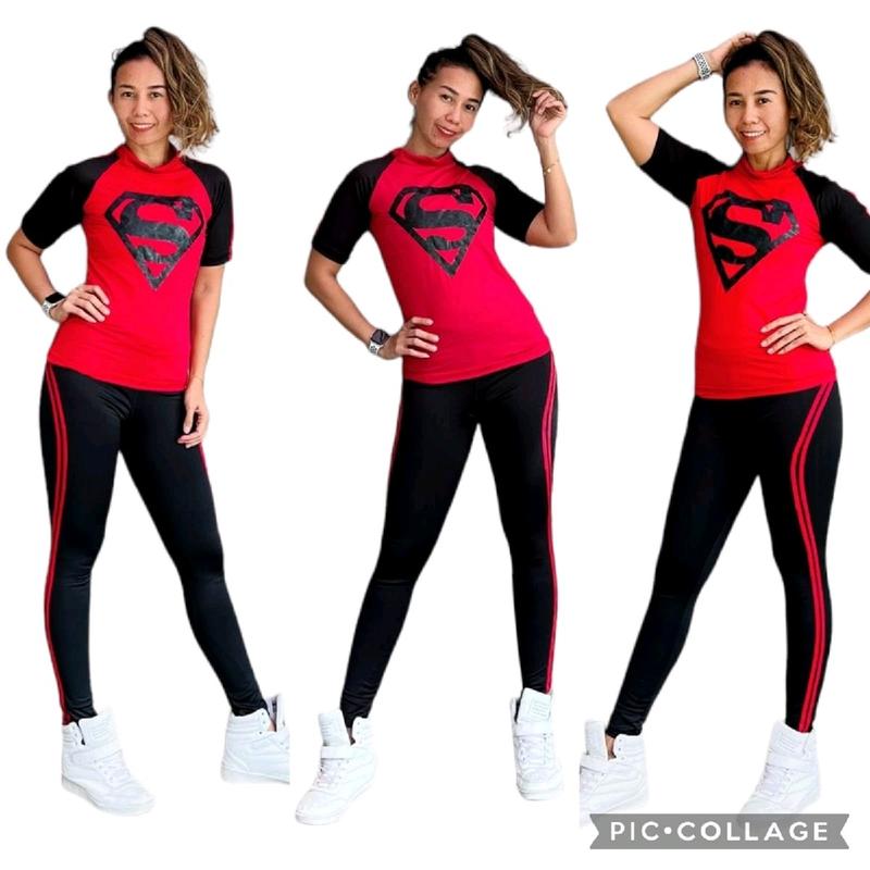 Setelan baju senam Sp/setelllan senam wanita celana panjang 3
