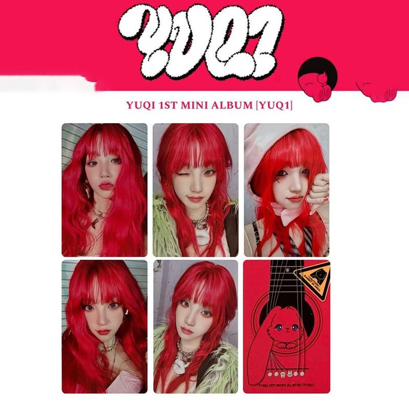 Product Introduction of Thẻ Ảnh YUQ1, Mini Album YUQI Đầu Tiên, (G) Tôi thích, Đĩa Đơn Yuqi, Thẻ Ảnh Soundwave Ktown4u 16