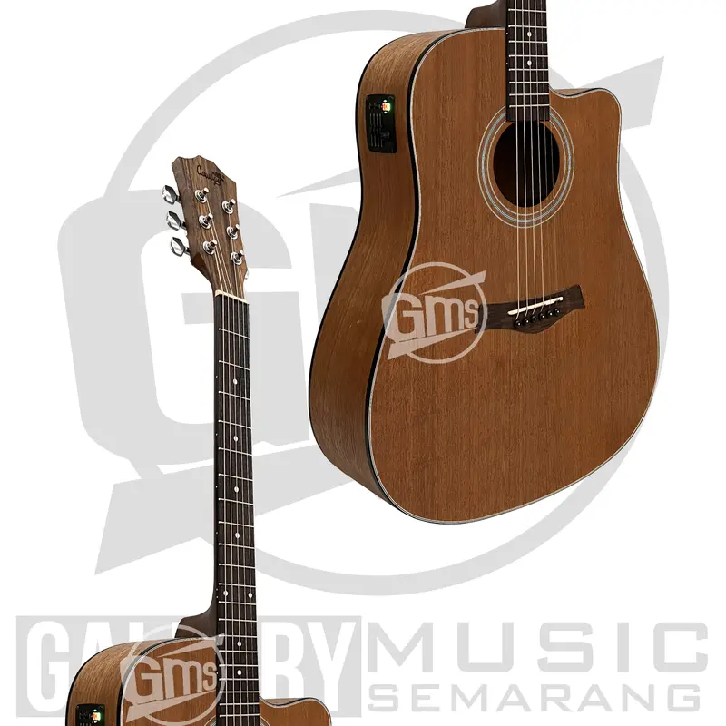 ORIGINAL!!! Gitar Akustik Elektrik Import Merk Cowboy GWC-240 NA GWC 240NS Gitar Cowboy Original 5
