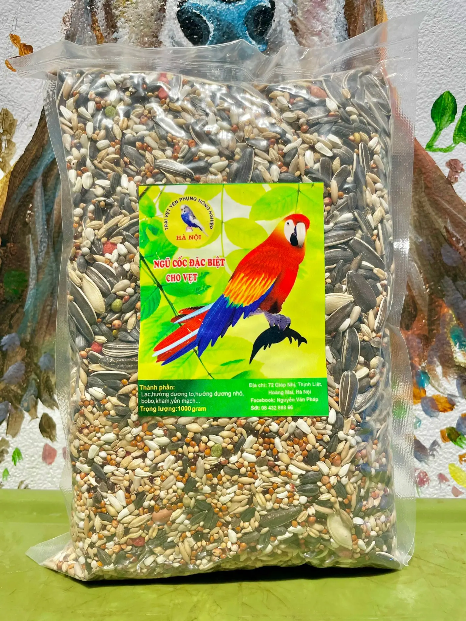 Ngũ Cốc Nhỡ Đặc Biệt Cho Vẹt - Thức Ăn Cho Vẹt
