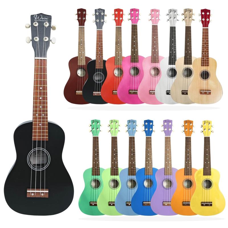 [WOIM] ĐÀN UKULELE CONCERT 4 DÂY ( MUA 1 TẶNG 5 PHỤ KIỆN KÈM THEO)