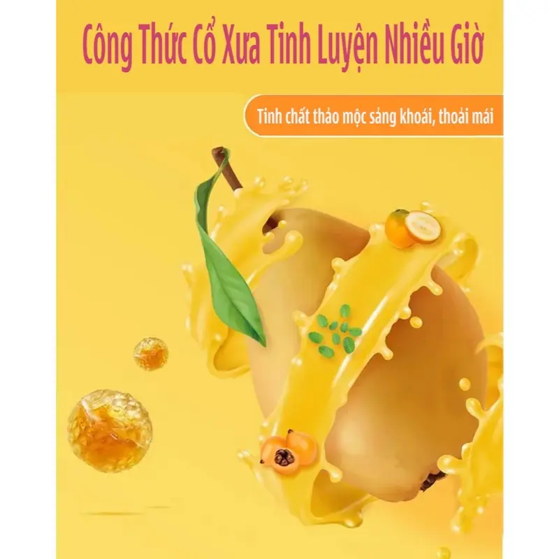 Kẹo Lê An Phế Mật Ong Thanh Nhiệt Tiêu Đờm Mềm Dẻo Thơm Ngon 3