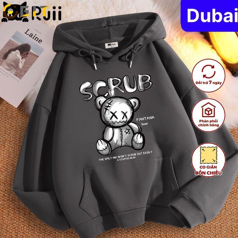 ([MIỄN PHÍ GIAO HÀNG] ) [ HÀNG ĐẸP ] ÁO KHOÁC HOODIE NAM NỮ GẤU SCRUB CHẤT NỈ DÀY PHOM FORM RỘNG CHỐNG NẮNG, NÓNG ĐÔNG HÈ PHONG CÁCH HOT TREND- -NGÂN NGÂN 0