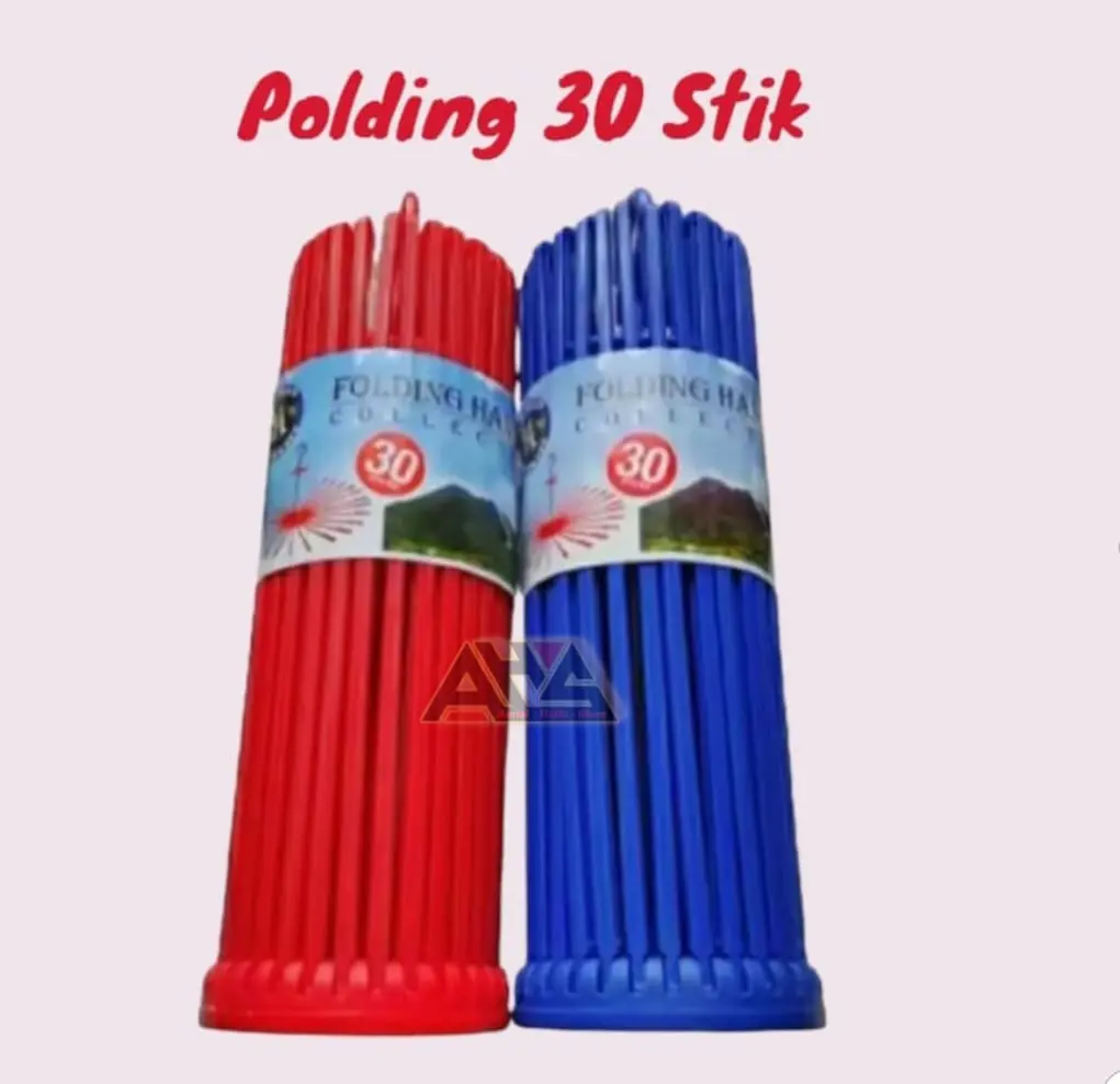 Jemuran Folding Hanger 30 Sticks stik Gantungan Baju Bayi Popok Hanger Bulat