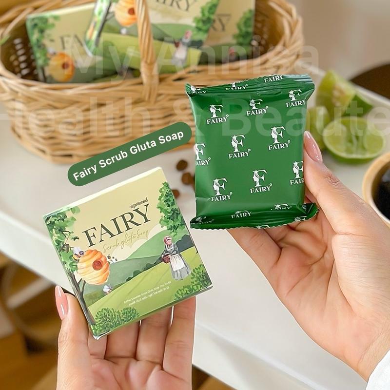 Fairy Scrub Gluta Plus Soap Original Thailand Terbaru 1