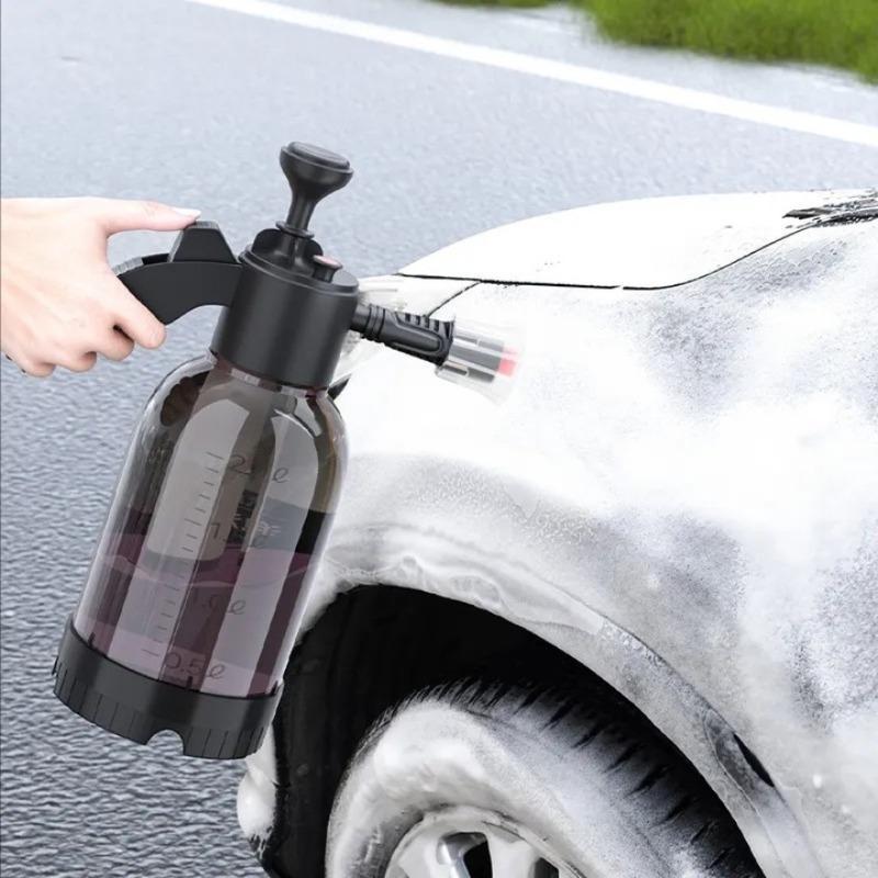 2L Car Washer Spray Bottle, Car Wash Foam Pressure Spray Bottle, Portable Foam Sprayer for Car Cleaning 8